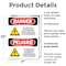 Signmission Safety Culture Sign, 7 in Width, Plastic, Rectangle, Bilingual OS-2PACK-DS-P-710-VS-1175 - alternate 8